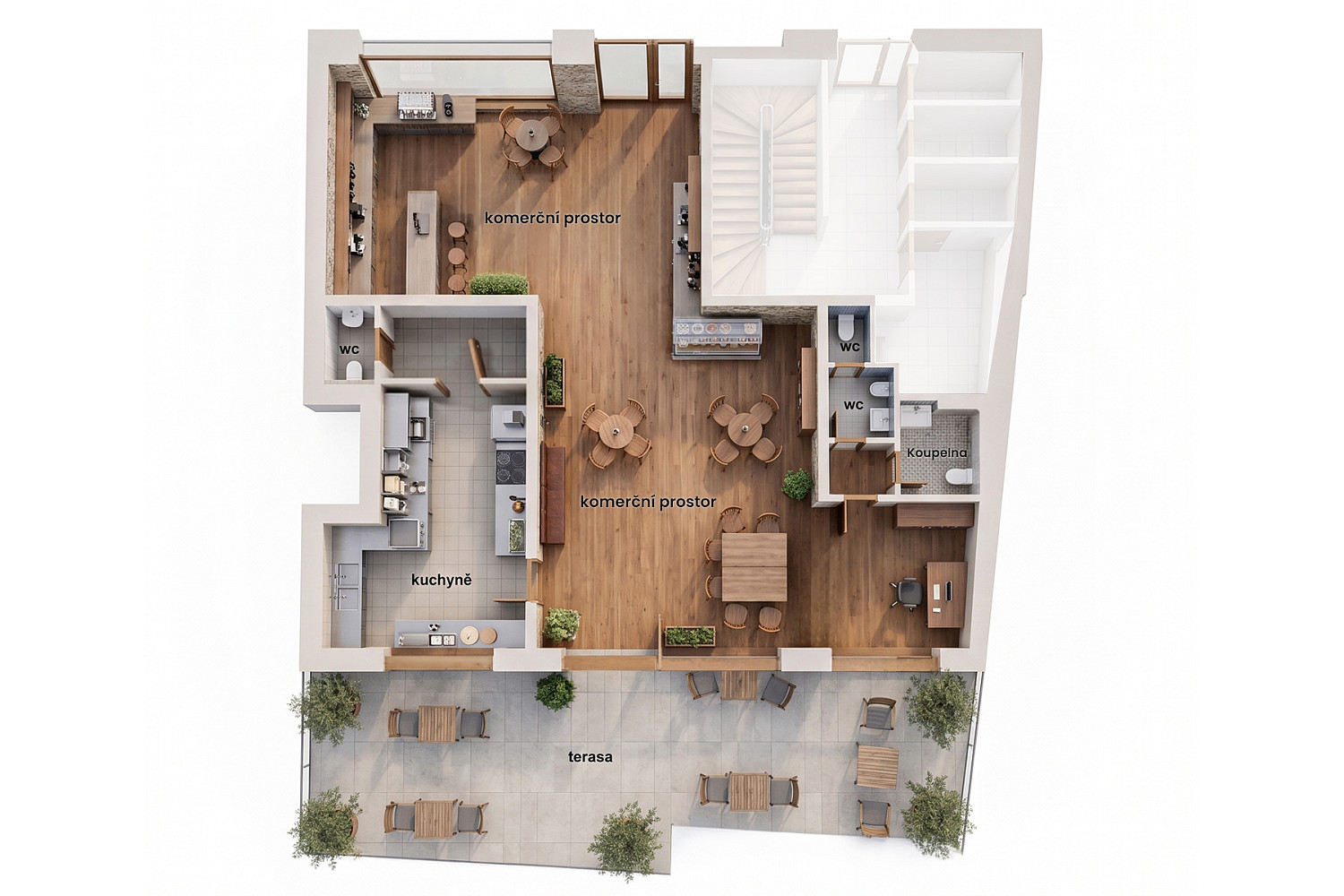 Prodej obchodních prostor 156 m² – fotografie 3