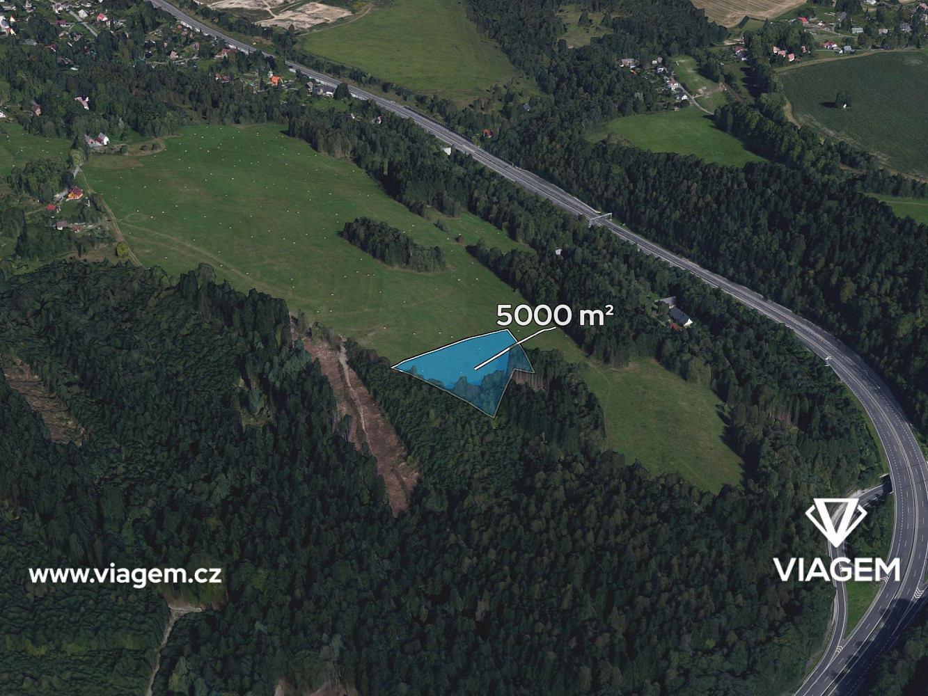 Prodej pole 2 500 m²