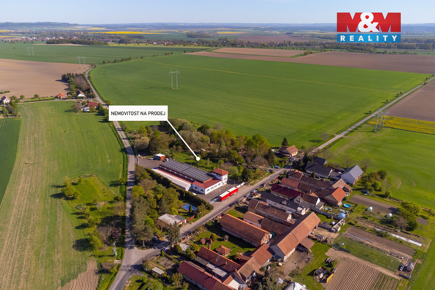 Prodej stavebního pozemku 1 375 m² – pohled 5
