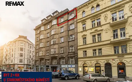 Pronájem bytu 2+kk 58 m², Kaprova, Praha 1 - Staré Město