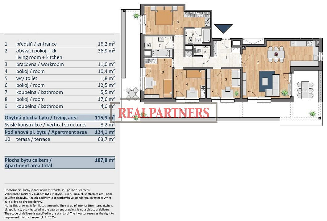 Prodej bytu 5+kk 188 m² – fotografie 3