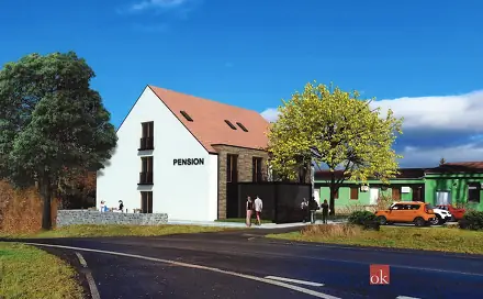 Prodej restaurace 600 m², Krásný Dvůr - Vysoké Třebušice, okres Louny