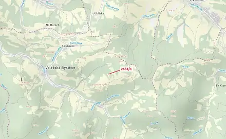 Dražba louky 749 m², Valašská Bystřice