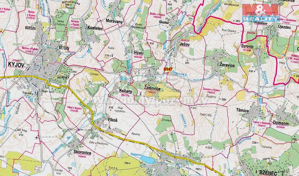 Prodej pole 430 m², Ježov – náhled fotky 4