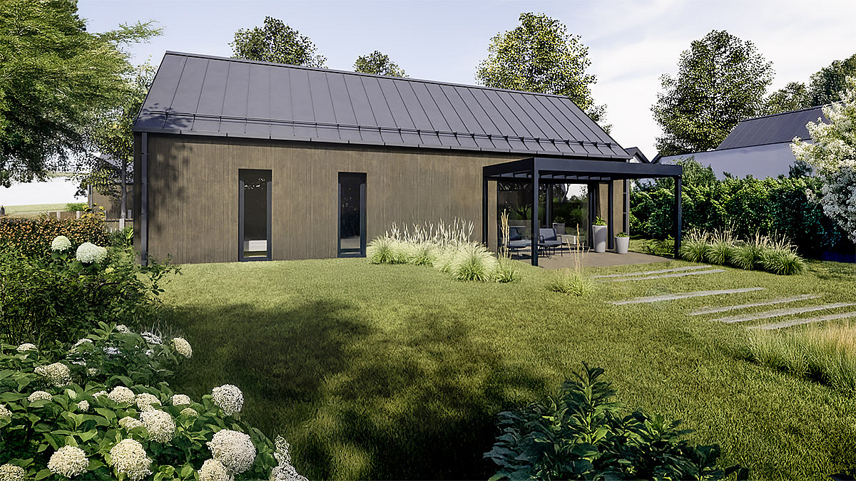 Prodej domu na klíč 70 m² s pozemkem 839 m²