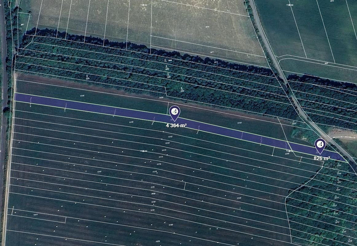 Prodej pole 5 190 m²