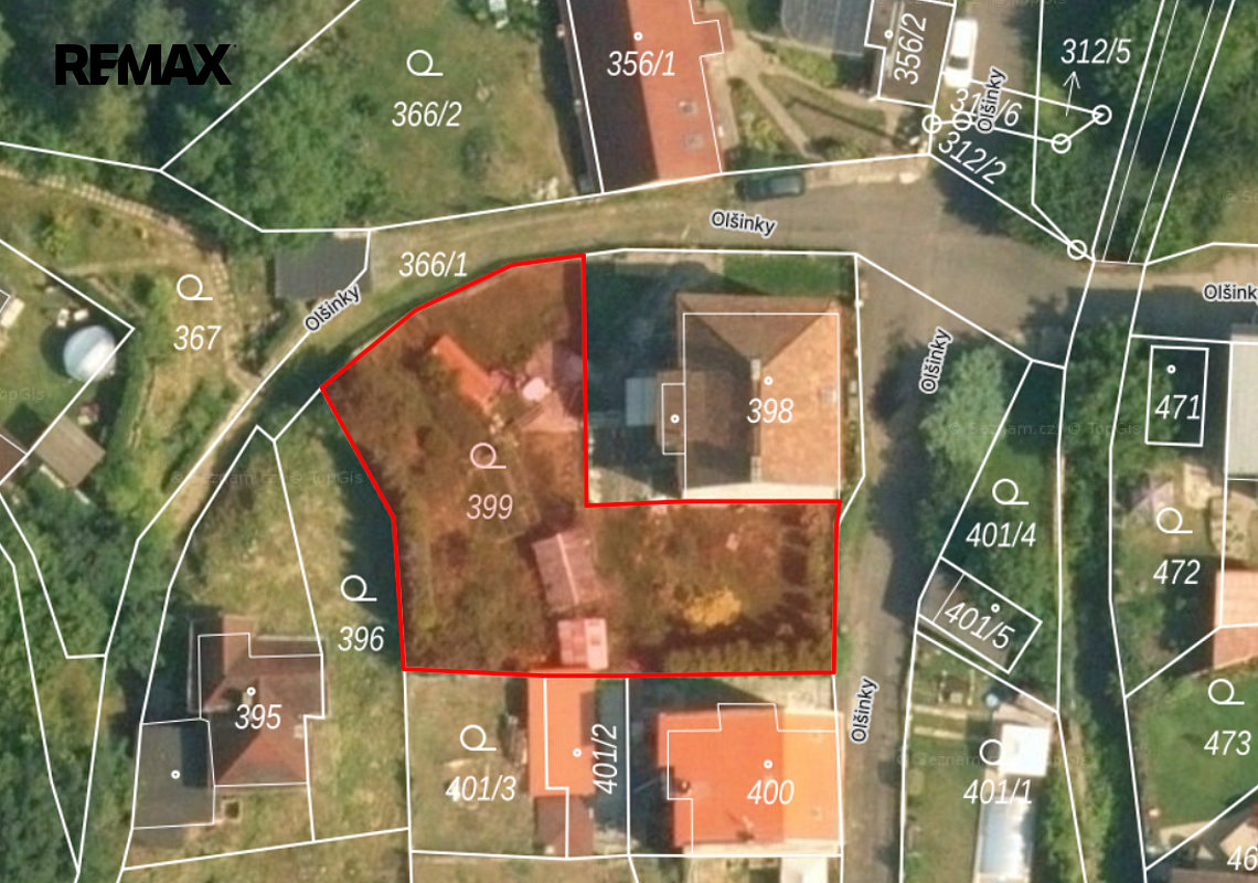 Prodej stavebního pozemku 539 m²