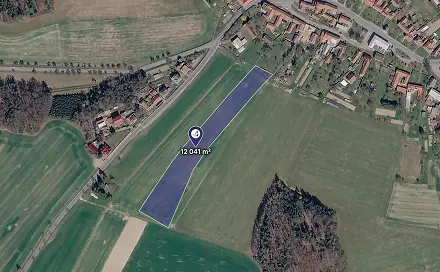 Prodej pole 8 833 m², Hvozd, okres Prostějov
