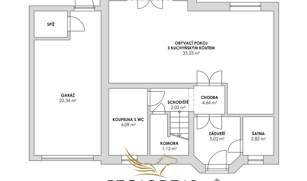 Prodej domu 131 m² s pozemkem 363 m², Troubsko – náhled fotky 25