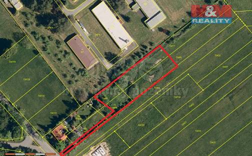 Prodej stavebního pozemku 2 500 m², Hostašovice, okres Nový Jičín