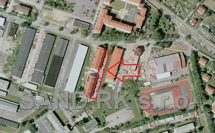 Parkovací stání Petrovická ul., Petrovická, Domažlice - Hořejší Předměstí