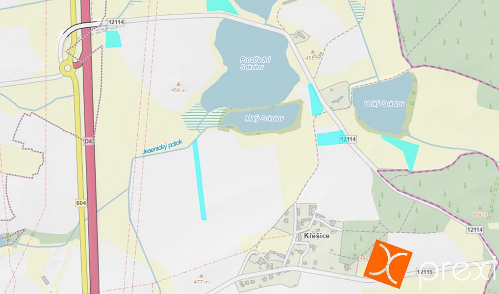 Prodej pole 13 098 m², Předotice – náhled fotky 3