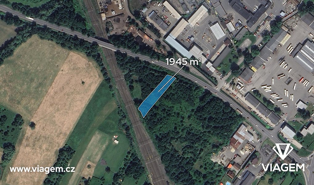 Prodej stavebního pozemku 1 945 m², Karviná – náhled fotky 2