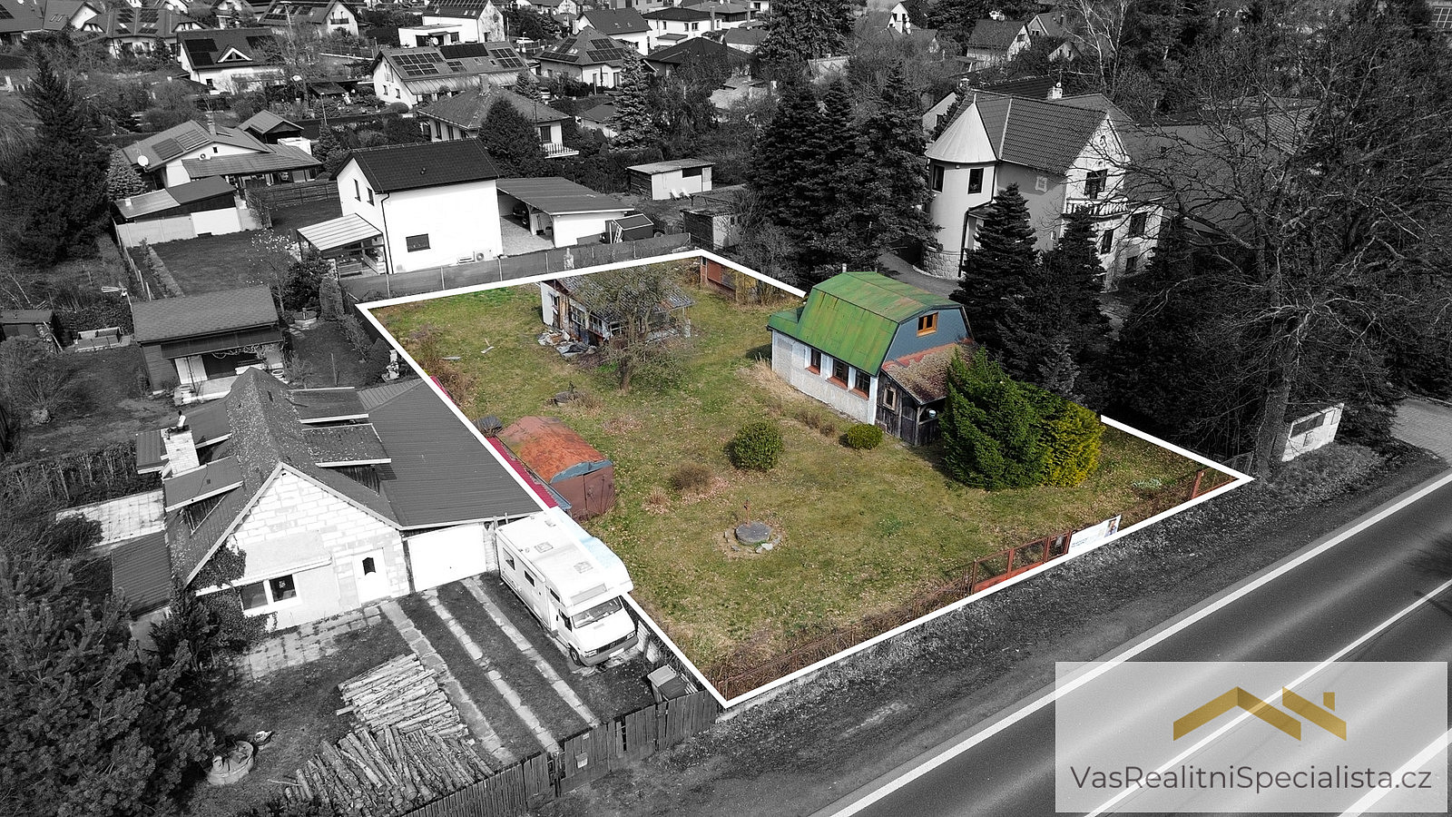 Prodej stavebního pozemku 1 000 m², Louňovice