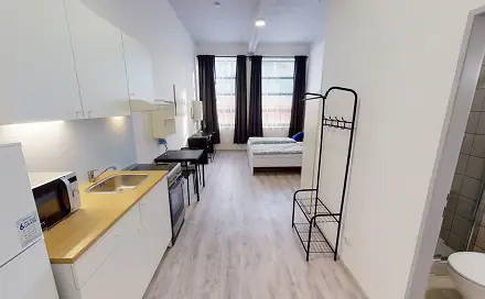 Pronájem bytu 1+kk 28 m², Hybešova, Brno - Staré Brno