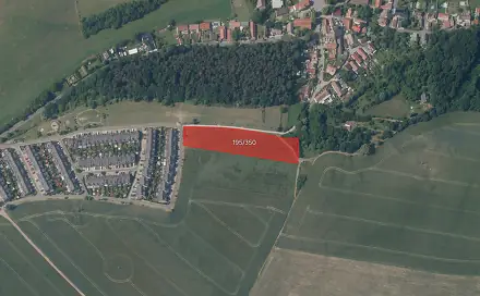 Prodej pole 5 755 m², Nelahozeves - Lešany, okres Mělník