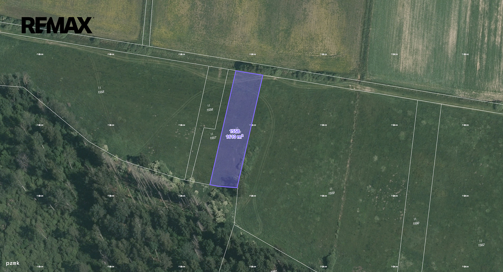 Prodej pole 1 610 m² — photo 3