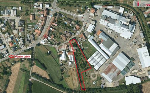 Prodej stavebního pozemku 5 108 m², Rybáře, Podivín, okres Břeclav