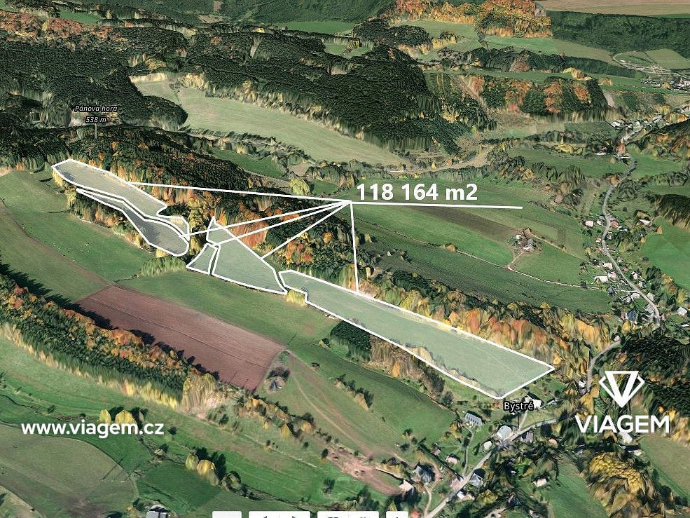 Prodej pole 12 890 m² – fotografie 2