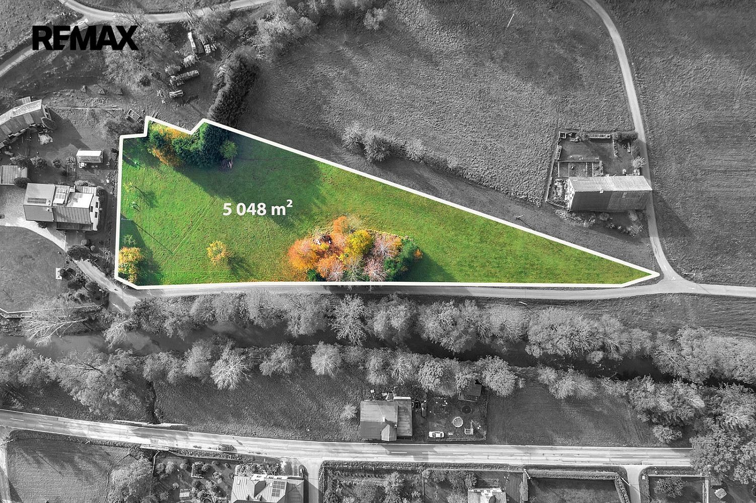 Prodej stavebního pozemku 5 048 m²