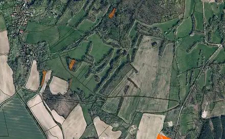 Prodej pozemku 393 m², Kravaře, okres Česká Lípa