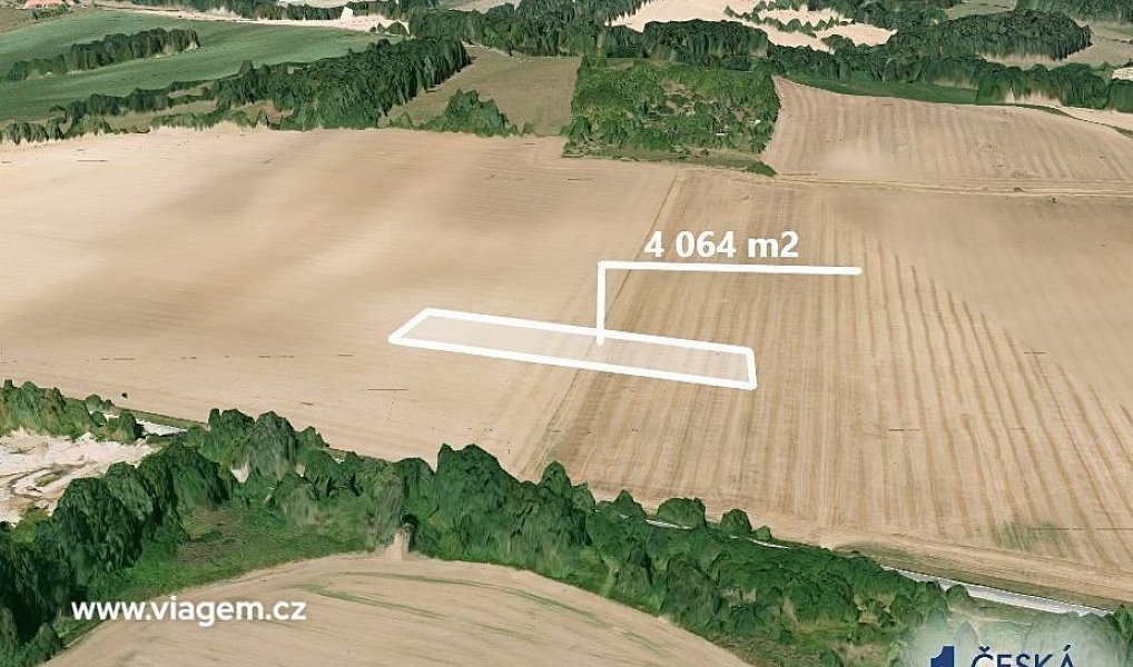 Prodej pole 2 032 m², Hustopeče nad Bečvou – náhled fotky 2