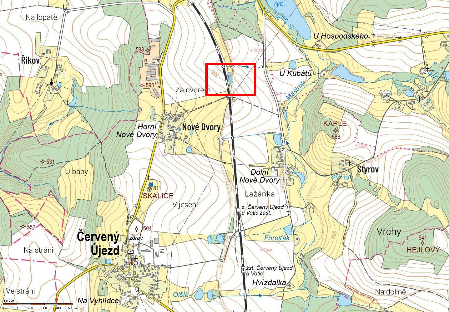 Prodej pole 2 485 m² – fotografie 3