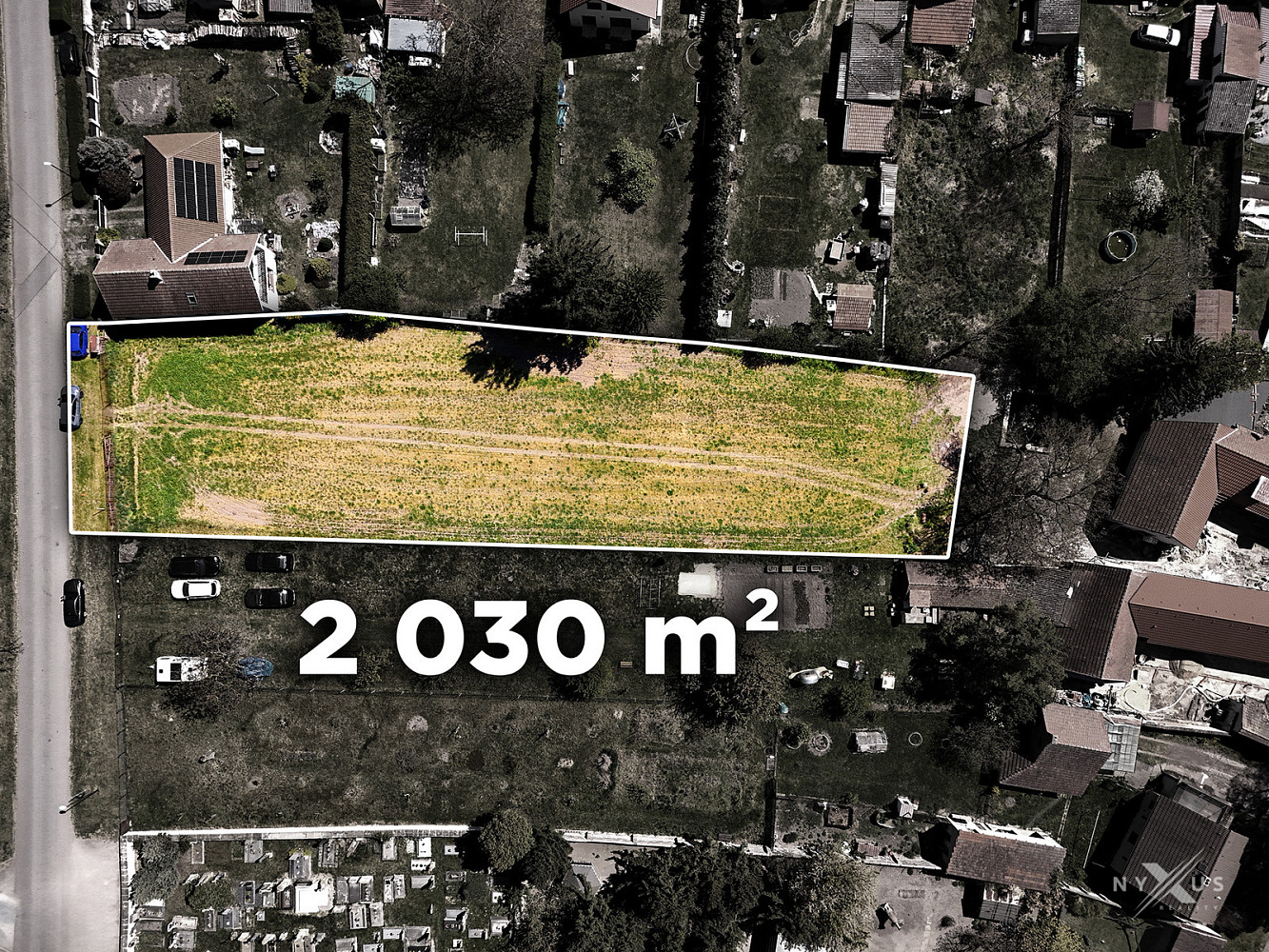 Prodej stavebního pozemku 2 030 m² – fotografie 2
