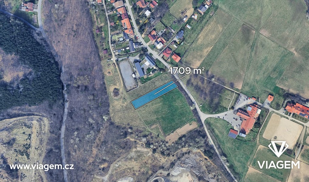 Prodej komerčního pozemku 1 709 m², Olšany – náhled fotky 4