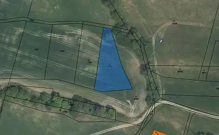 Prodej pozemku 534 m², Nečín, okres Příbram