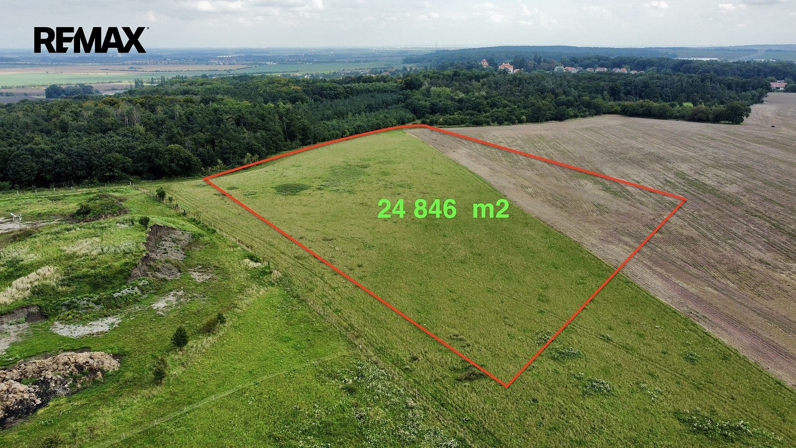 Prodej pole 24 846 m²