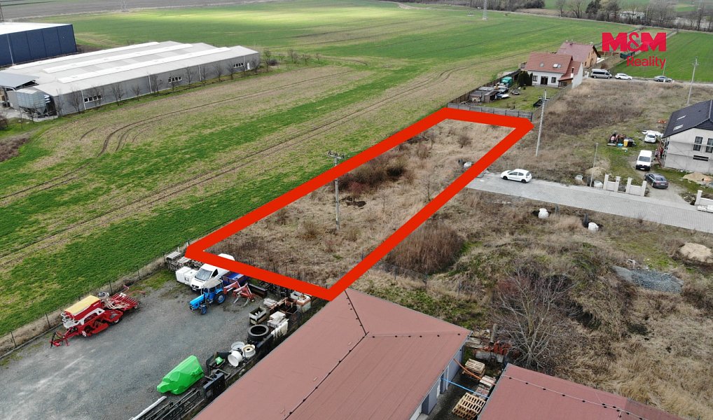 Prodej stavebního pozemku 1 250 m², Telnice – náhled fotky 5