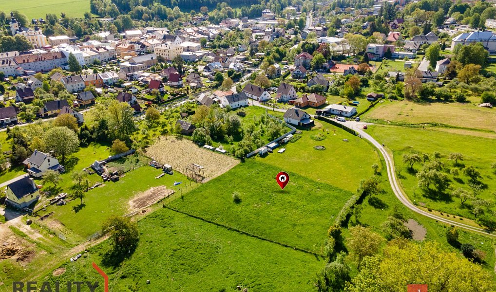 Prodej stavebního pozemku 1 500 m², Zlaté Hory – náhled fotky 4