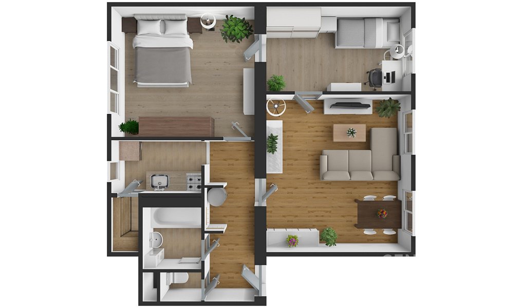 Prodej bytu 3+1 69 m², Přerov – náhled fotky 3