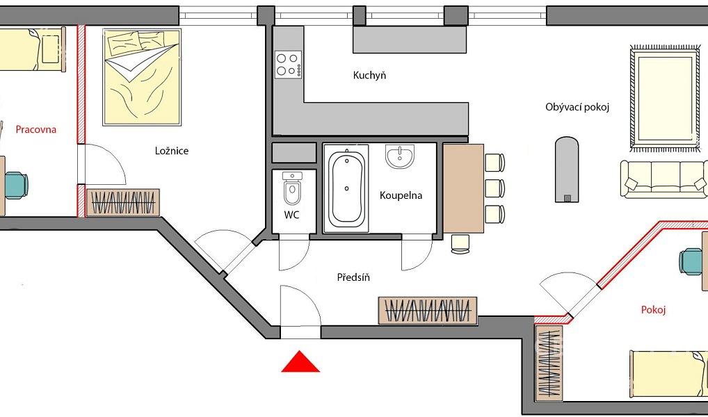 Prodej bytu 4+kk 83 m², Horoměřice – náhled fotky 2