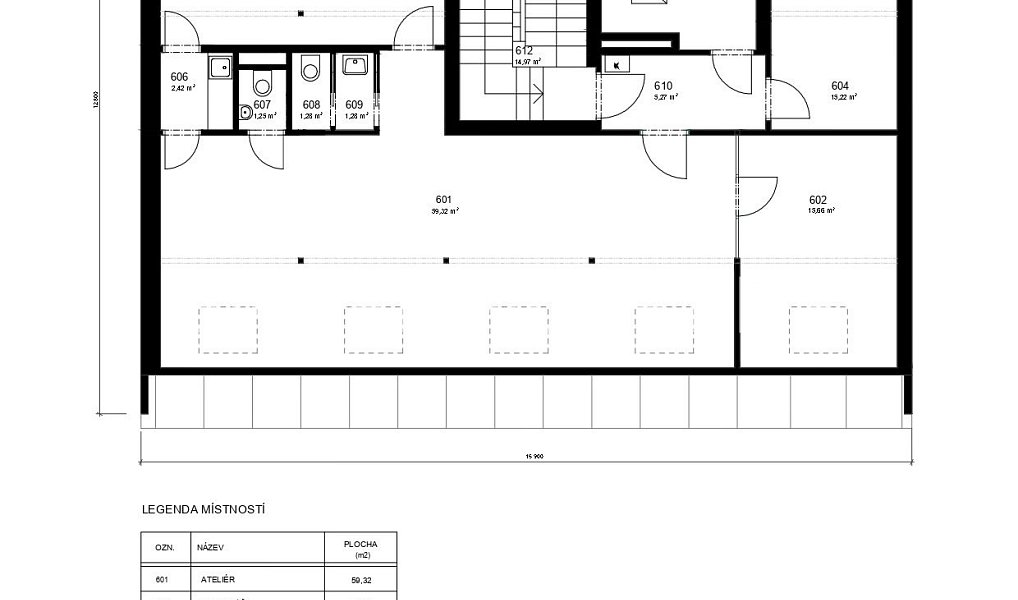 Pronájem kanceláře 132 m², Praha – náhled fotky 12