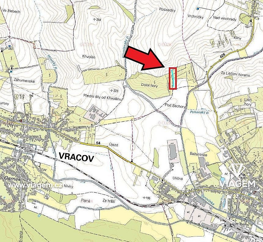 Prodej pole 1 677 m² – fotografie 3
