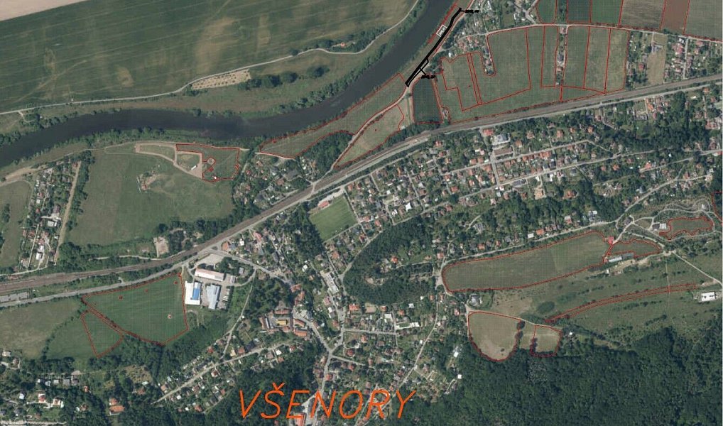 Prodej pozemku 601 m², Všenory – náhled fotky 6