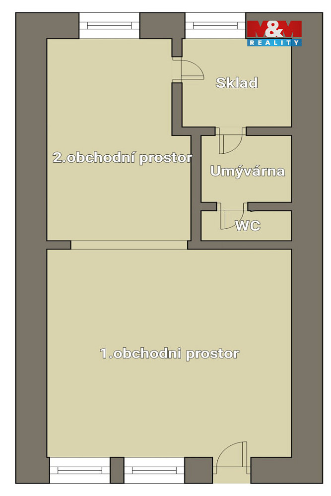 Pronájem obchodních prostor 107 m² — photo 5