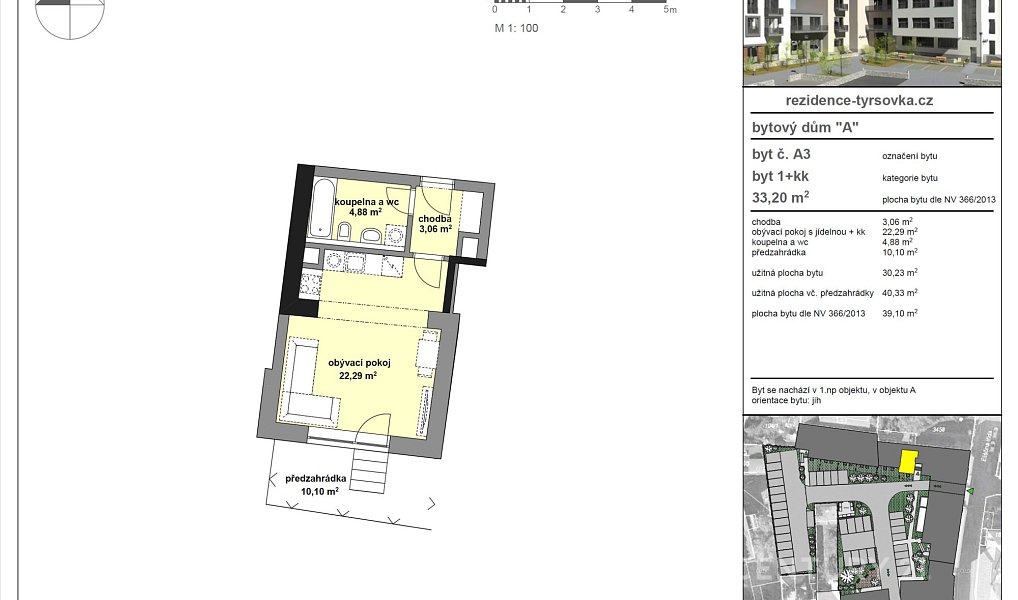 Prodej bytu 1+kk 39 m², Nymburk – náhled fotky 10