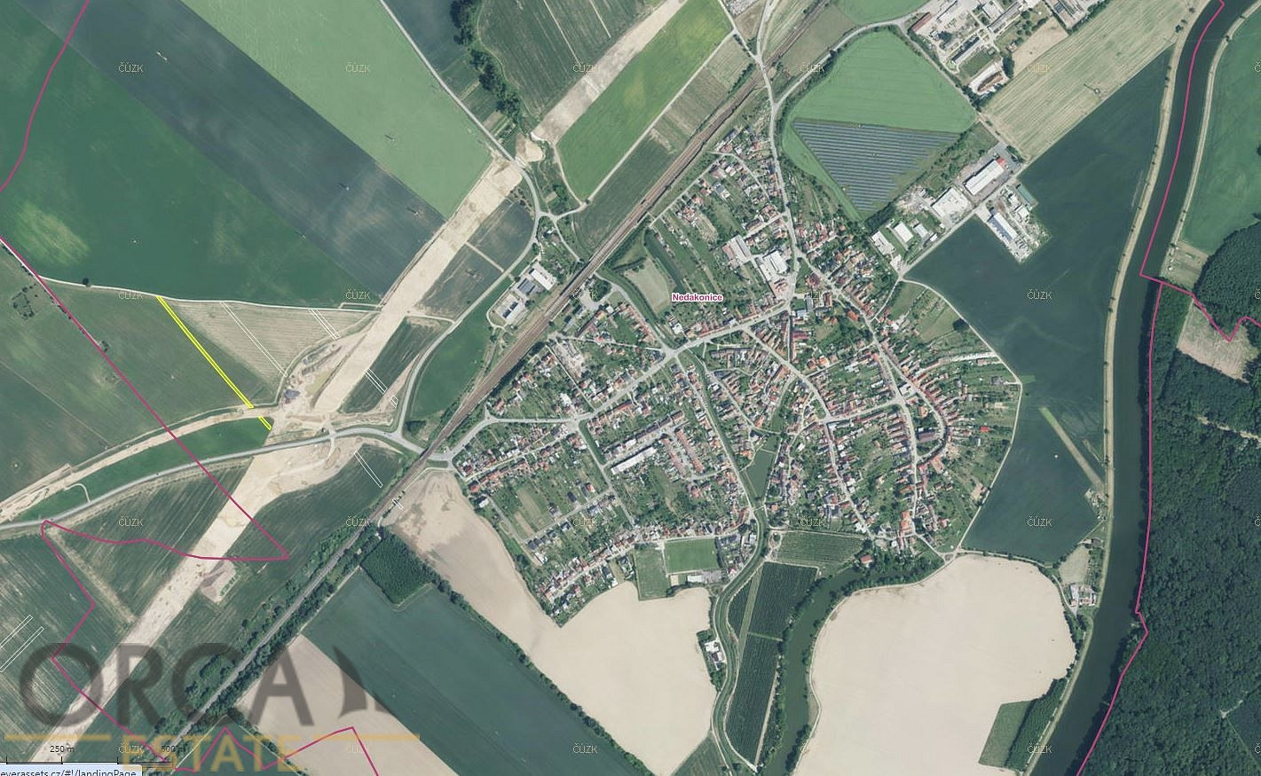 Prodej pole 593 m² – fotografie 2