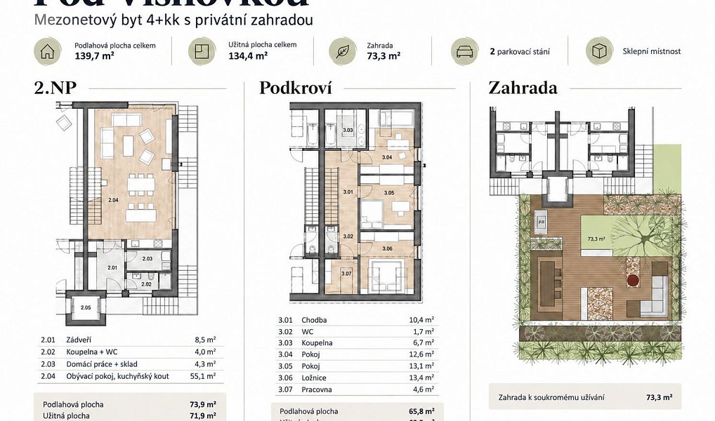 Prodej bytu 4+kk 134 m², Praha – náhled fotky 24