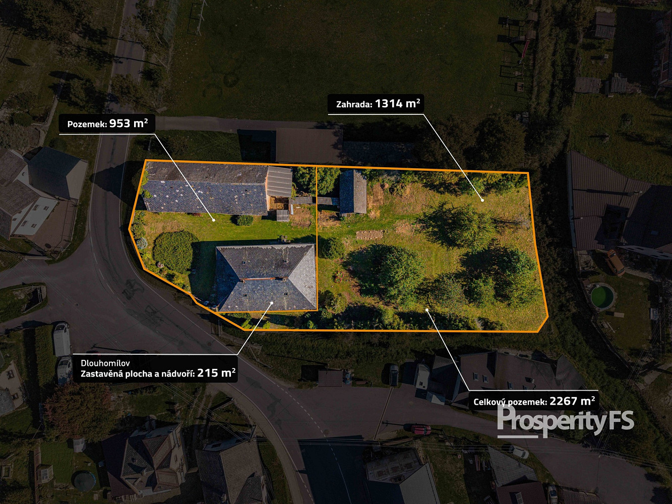 Prodej domu 130 m² s pozemkem 5 492 m²