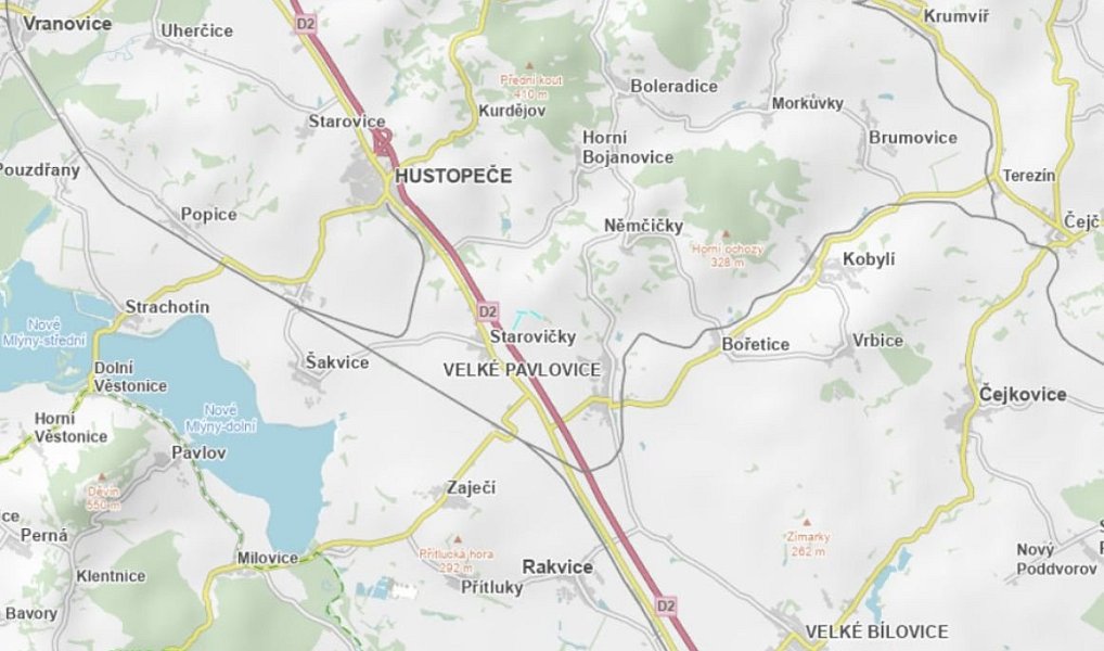 Prodej pole 2 561 m², Starovičky – náhled fotky 3