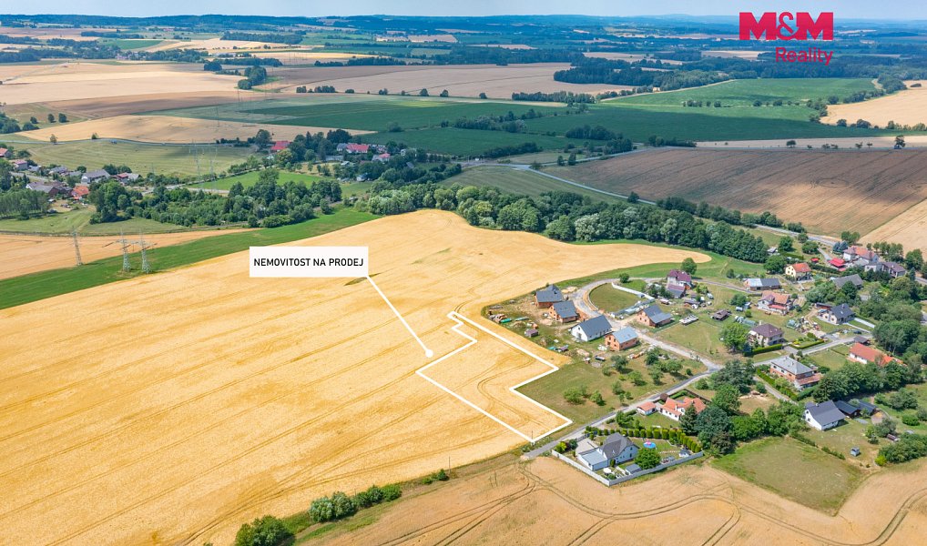 Prodej stavebního pozemku 3 649 m², Otradov – náhled fotky 6