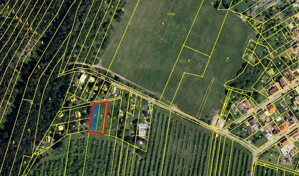 Prodej stavebního pozemku 1 152 m², Veverské Knínice – náhled fotky 2