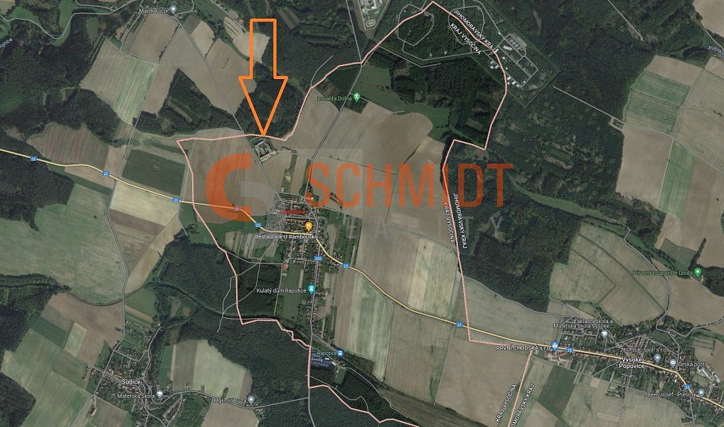 Prodej pozemku 1 803 m², Rapotice – náhled fotky 2