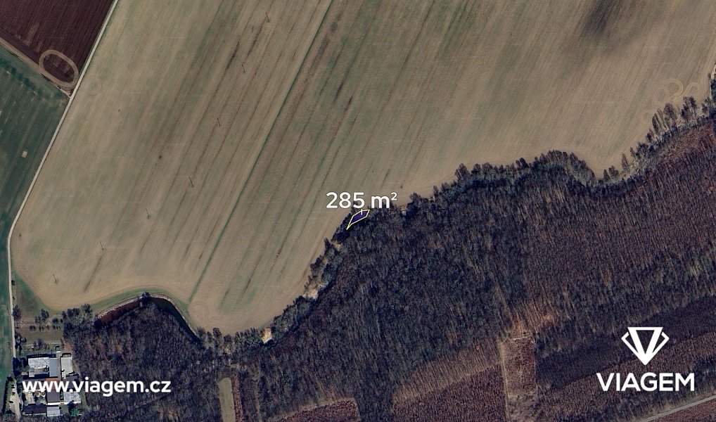 Prodej pole 285 m², Troubky – náhled fotky 2