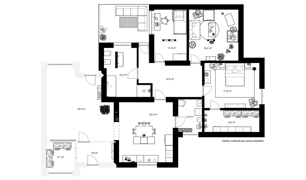 Prodej domu 147 m² s pozemkem 858 m², Unhošť – náhled fotky 43