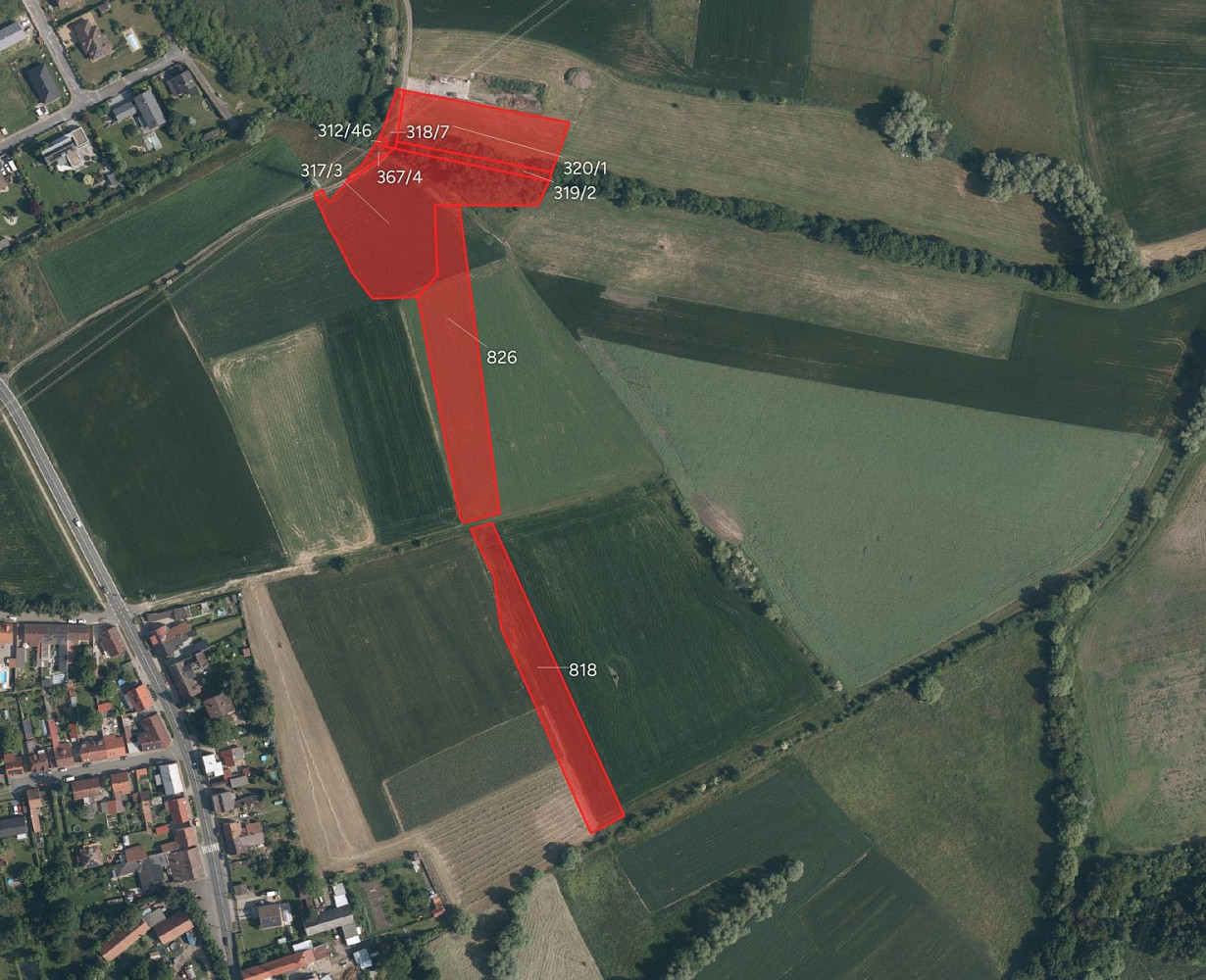 Prodej pole 22 201 m²